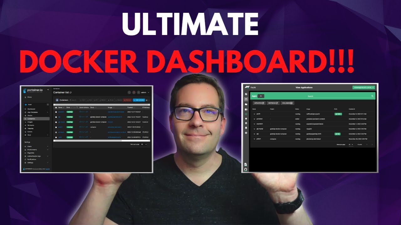 Yacht vs Portainer - Docker Dashboard comparison!