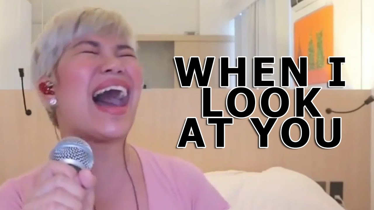 KATRINA VELARDE - WHEN I LOOK AT YOU (Full Song Cover) #katrinavelarde #cover | HSE