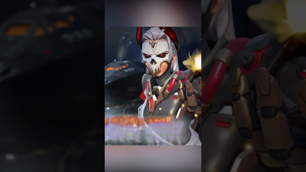 MERCY MYTHIC SKIN REVEALED AND COMING IN SEASON 10!!!  #overwatch #mercyoverwatch #mercymain #ow2