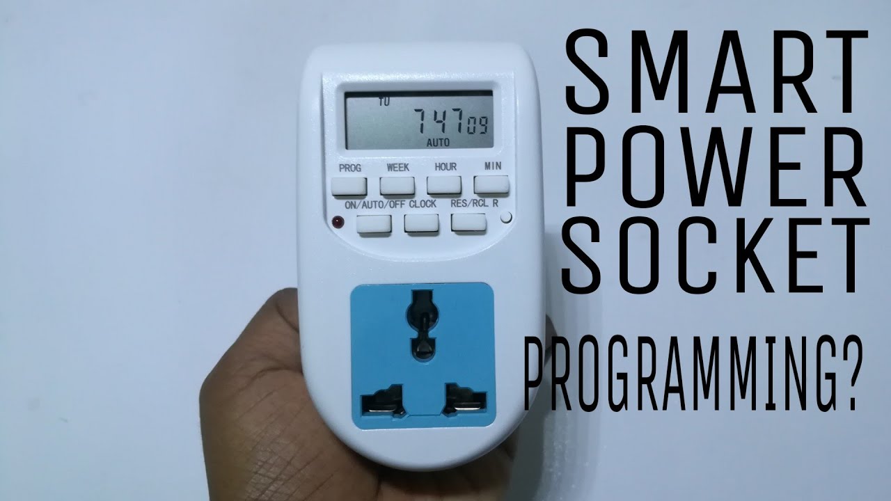 Digital socket timer programming @gadgetsprochannel