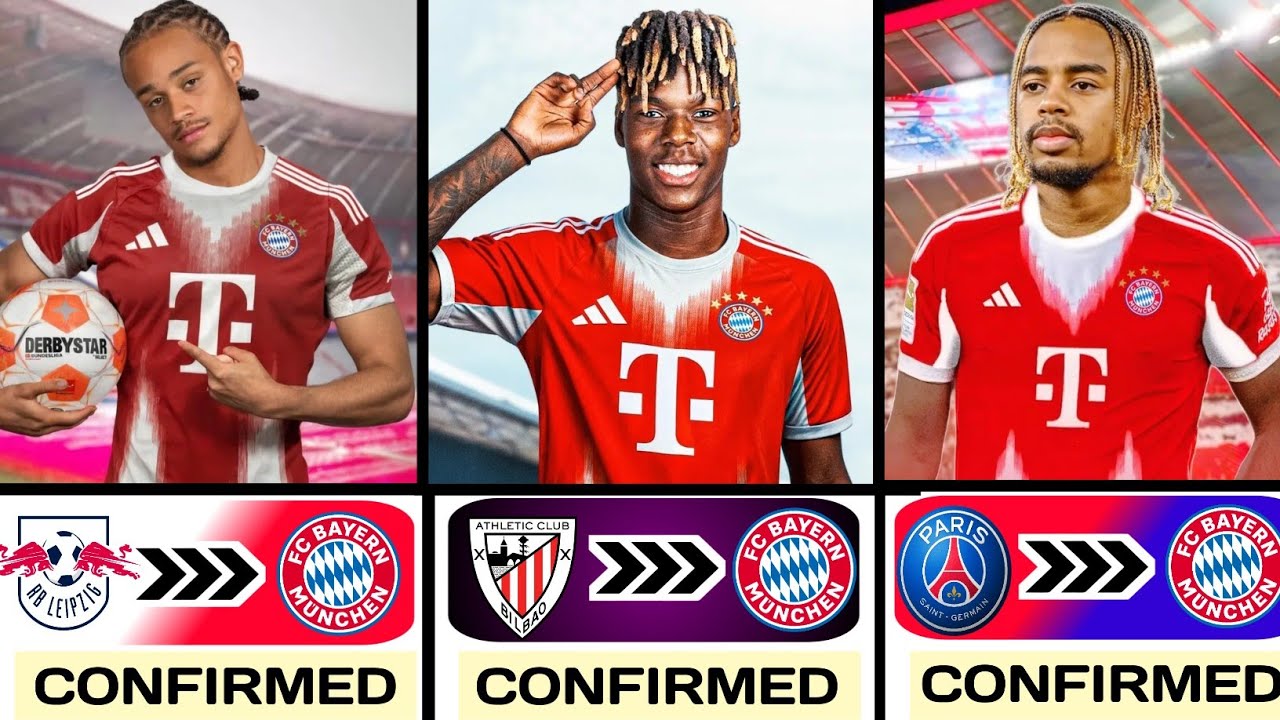 Bayern Munich Confirmed Transfer News 2025,✅| Williams to Bayern Munich, Tah to Bayern Munich..🔥🤯