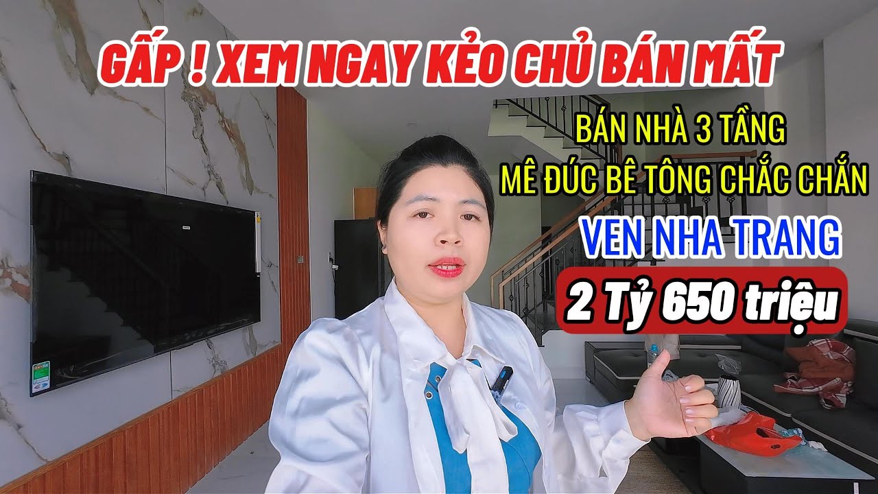 Tập 150: Gấp ! Bán Nhà 3 tầng mê đúc chắc chắn, tặng nội thất mới 100% Giá này bán trước tết| Nhà