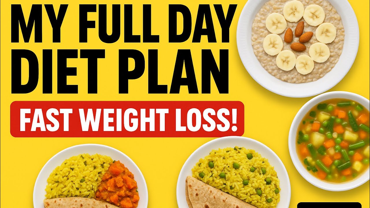 Simple Full Day Diet Plan – No Gym, No Stress!