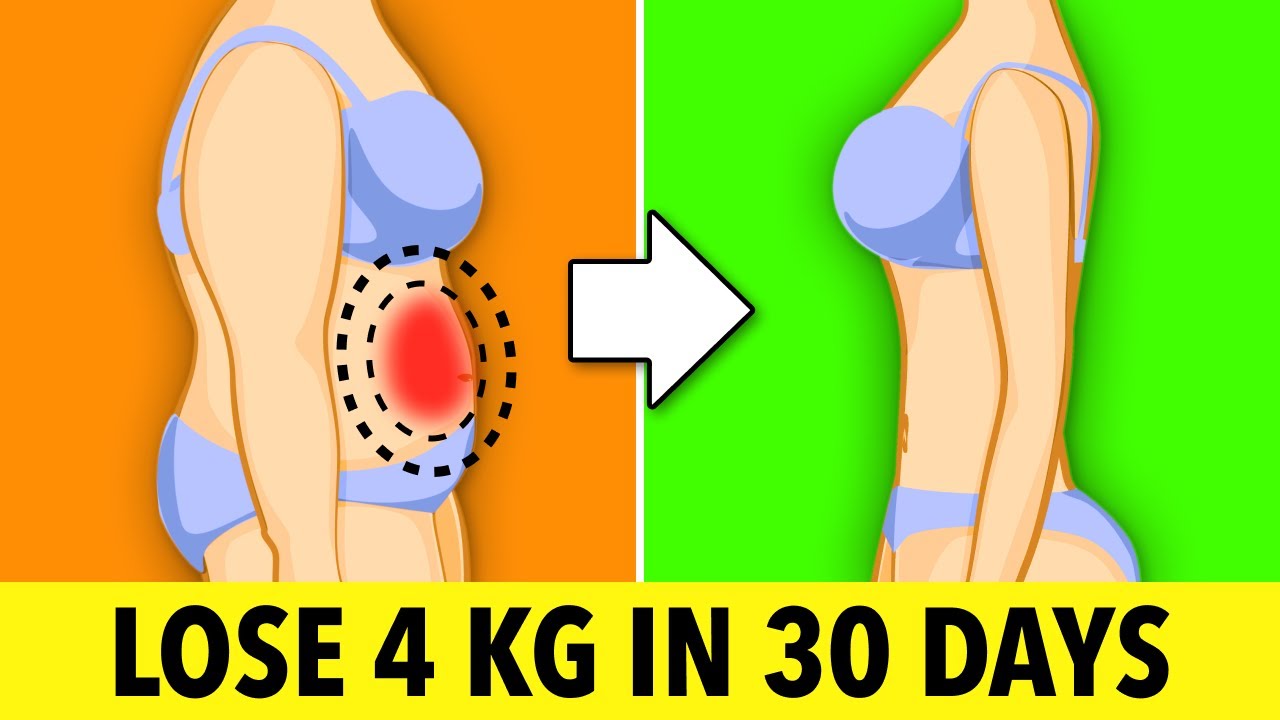 Lose 4 Kg In 30 Days – Weight Loss Exercise at Home