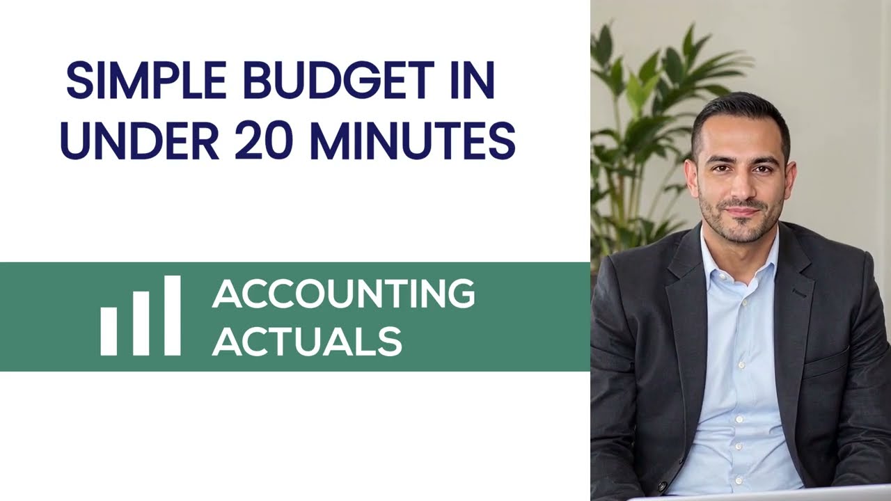 Simple Budget in Under 20 minutes