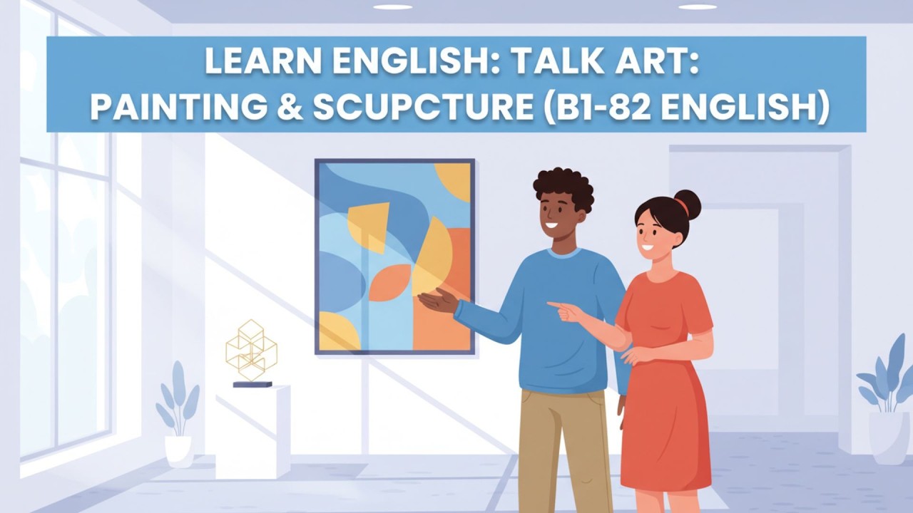 Talk About Art Like a Pro: Painting & Sculpture Vocabulary (B1-B2 English Learners)