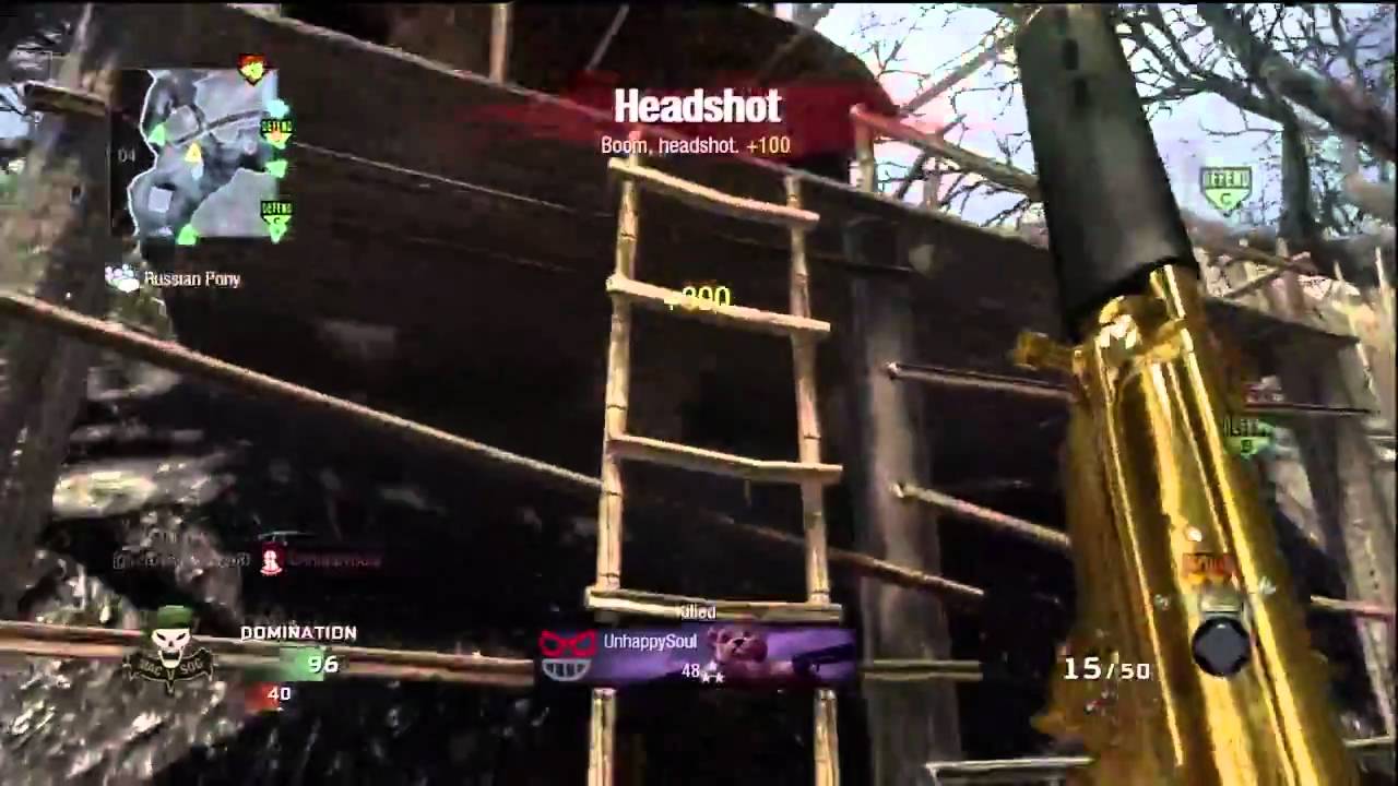 Dah Game360, C.o.D Black Ops LIVE Commentary In The Jungle w/Gold FAL
