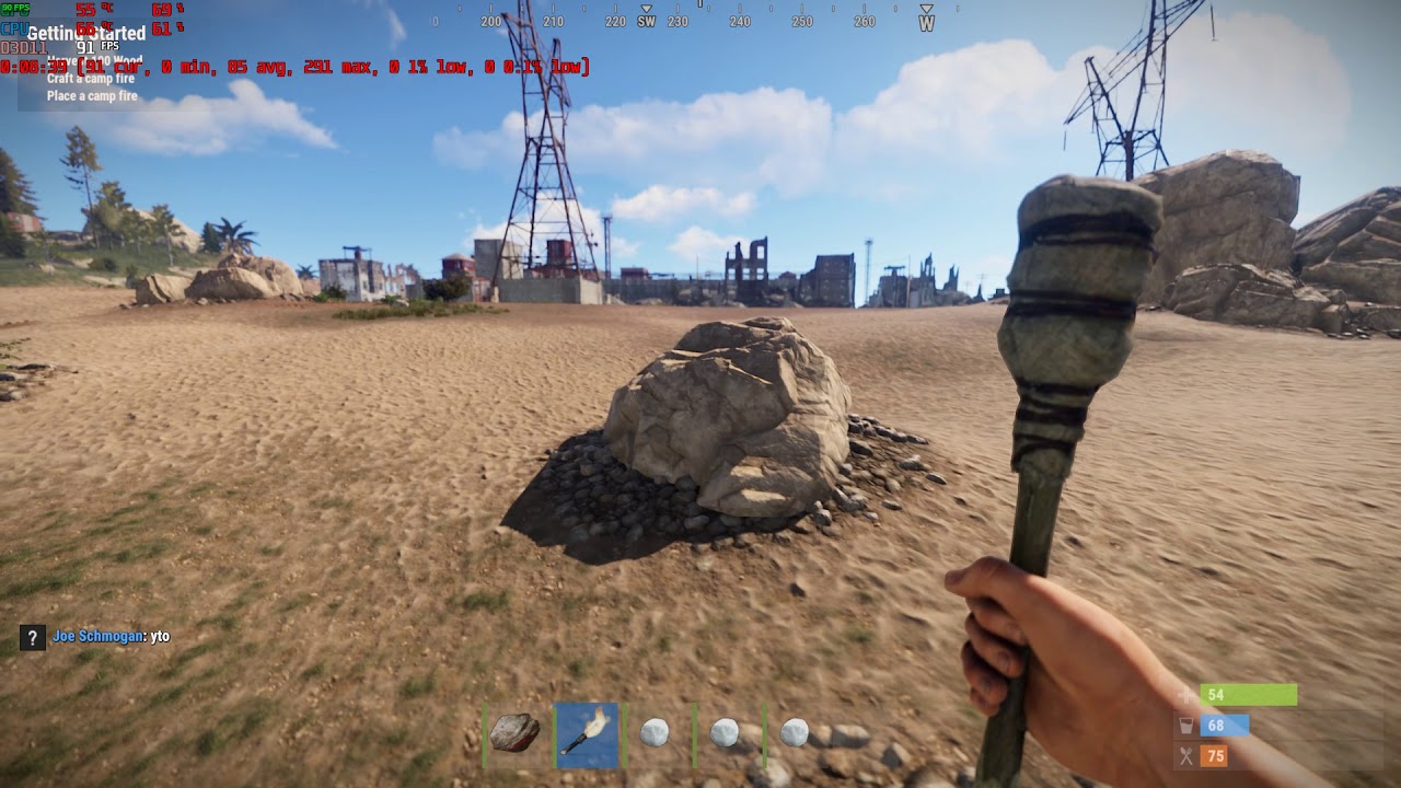 RUST ULTRA SETTINGS '''VS''' I5 9600K 5GHZ/RTX 2070S