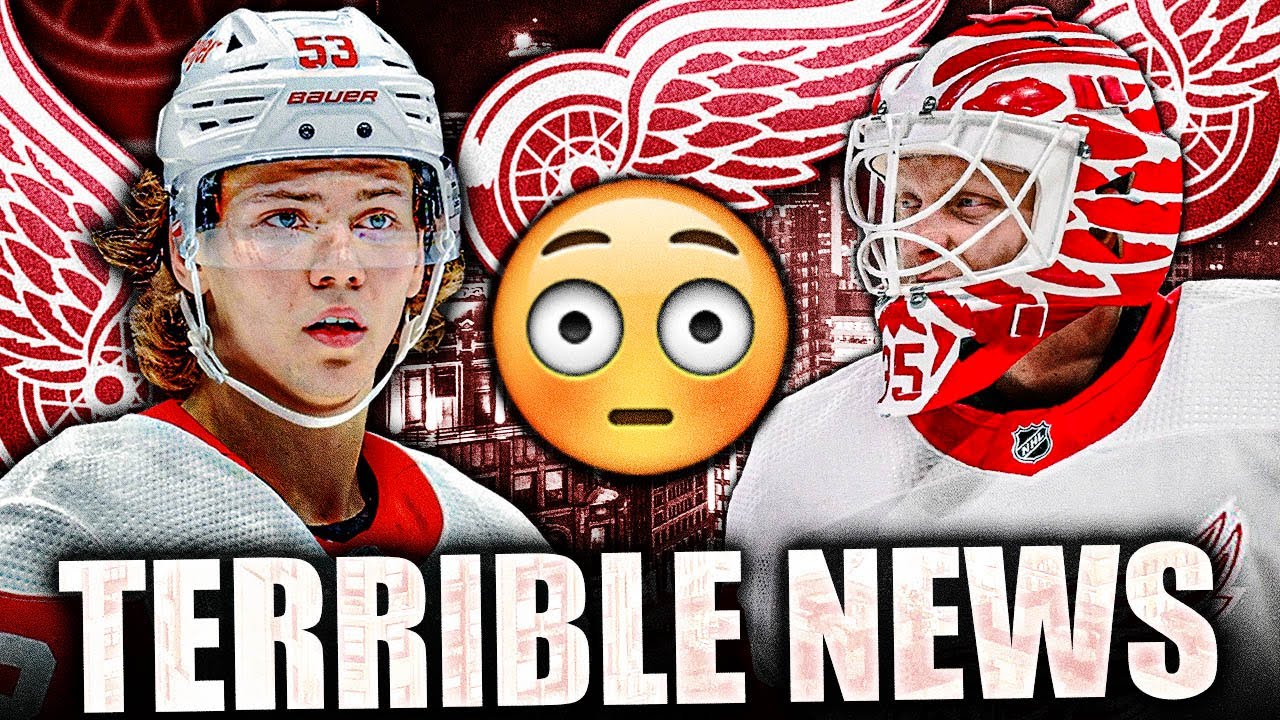 TERRIBLE DETROIT RED WINGS NEWS: IT GETS EVEN WORSE FOR VILLE HUSSO + MORITZ SEIDER SPEAKS OUT