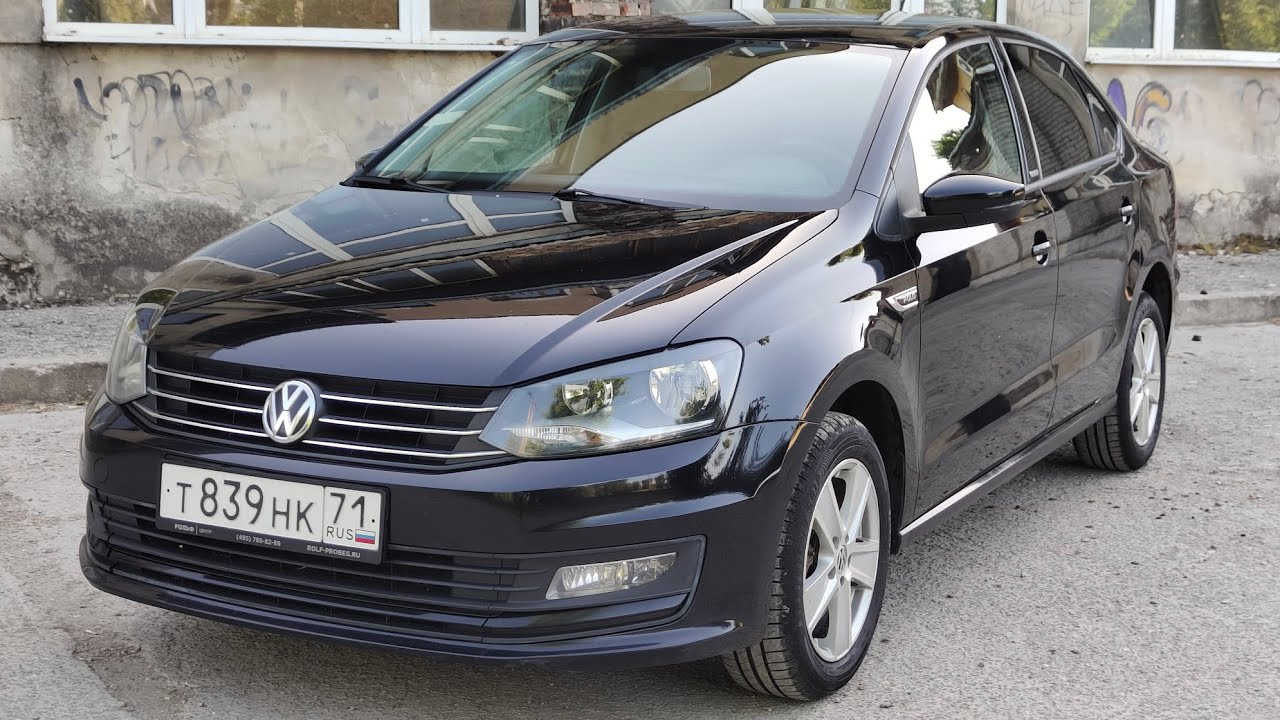 Volkswagen Polo Sedan 2017г.в. 1.6 АКПП. Комплектация Life.