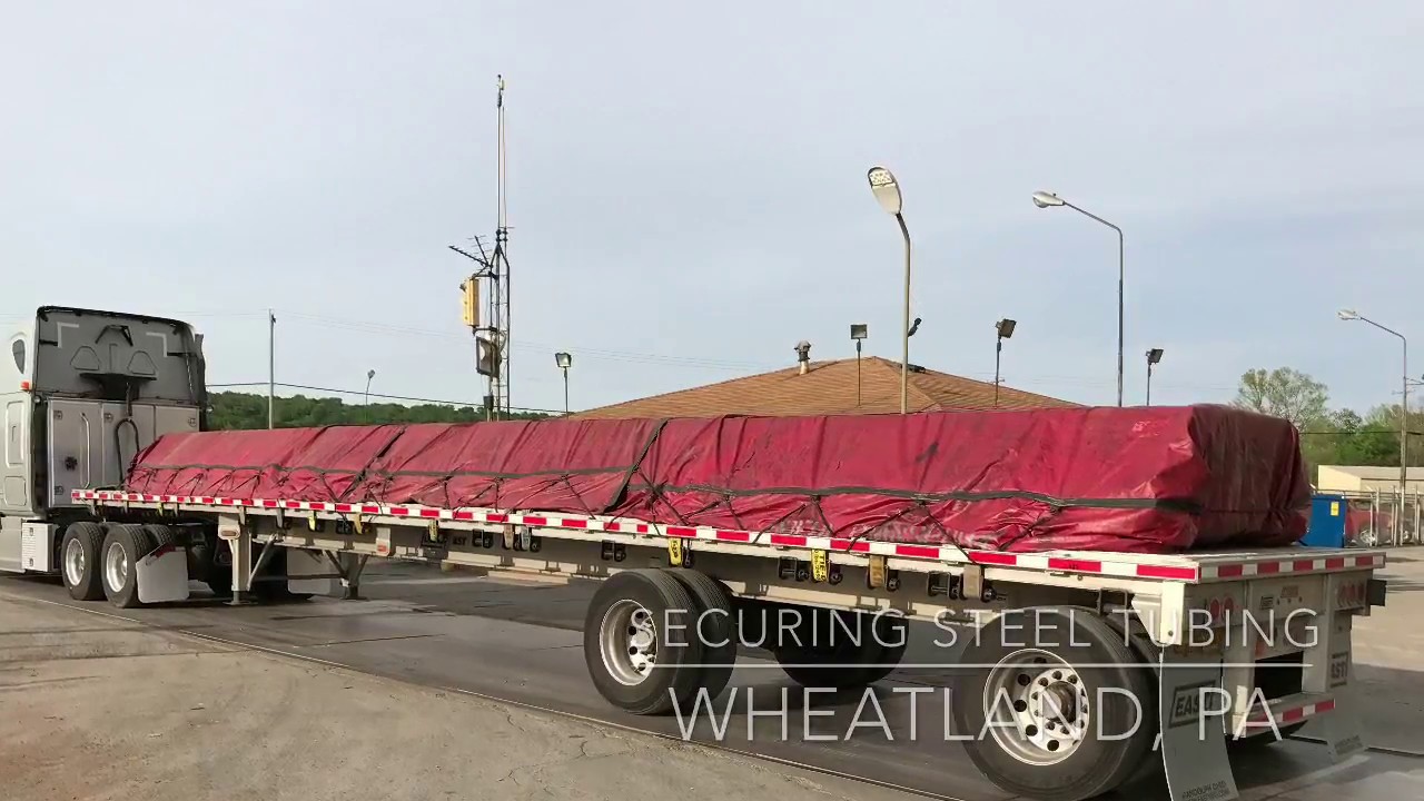 Flatbed Securement Steel Tubing And Tarping
