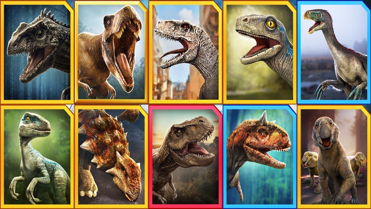 All Jurassic World: Dominion Dinosaurs - Jurassic World Alive (PART 1)