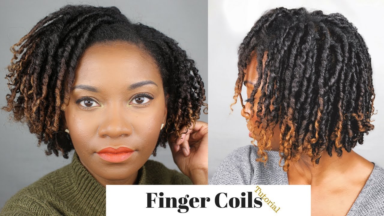 *DETAILED* Finger Coil Tutorial | Type 4 Natural Hair