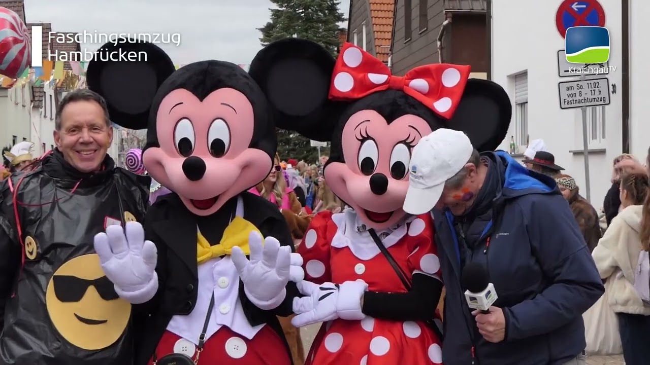 Hambrücken im Ausnahmezustand: Der Faschingsumzug in Bildern
