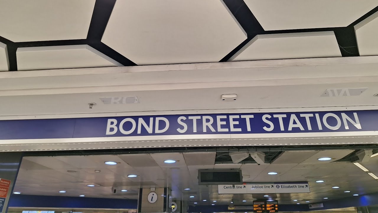 Bond Street Underground Station Tour