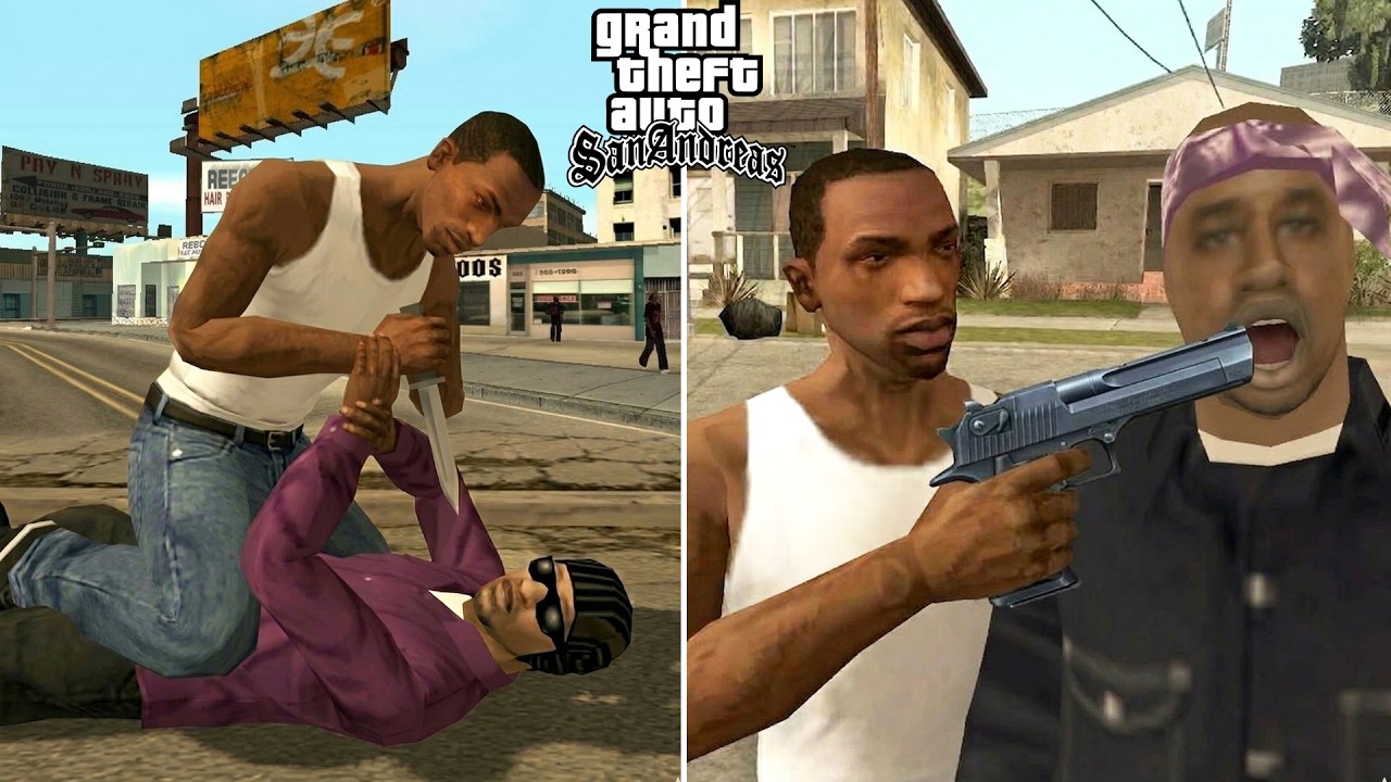 What Happens if You Kill the BALLAS Leaders (OG's) at The Beginning of GTA SAN ANDREAS?