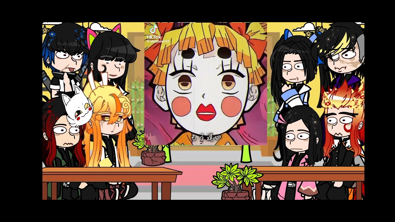 ||Kamaboko Squad (hashira AU) react to my video||KnY😈🗡⚔️||cringe?||