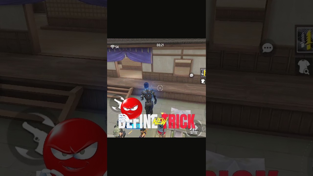 free fire troll face shorts video ☠️ 