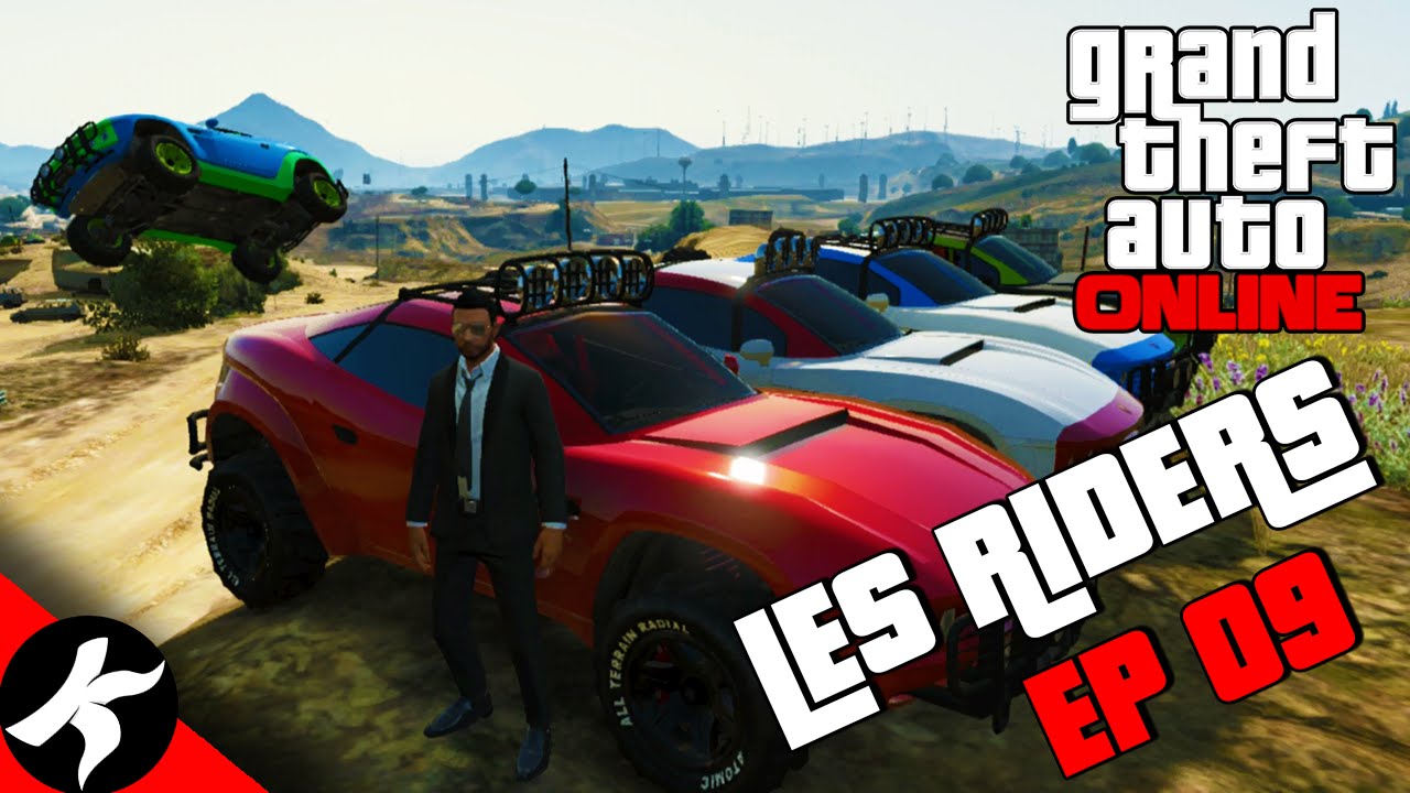 GTA ONLINE - Les Riders PARIS DAKAR Ep 09