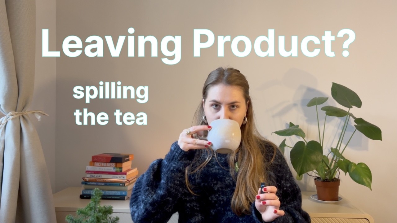 Why I'm Quitting Product Management (for now)
