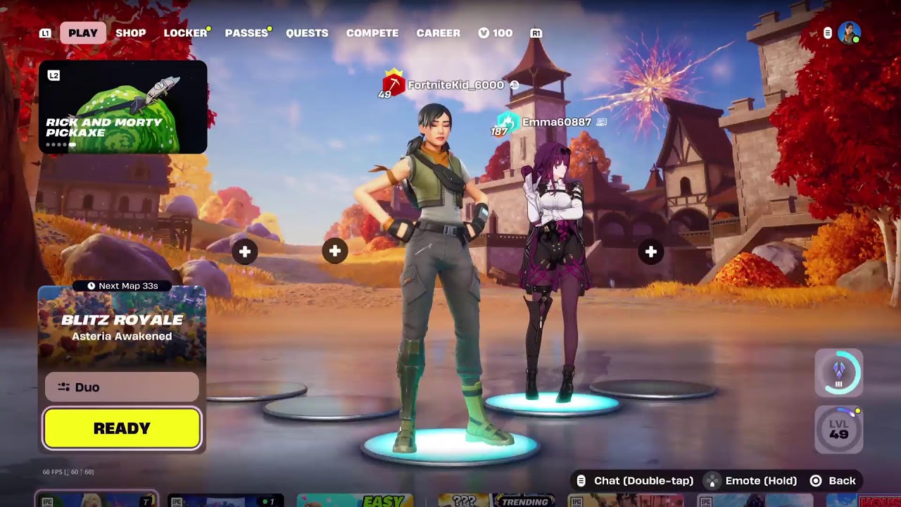 Playing Fortnite with my son🔴