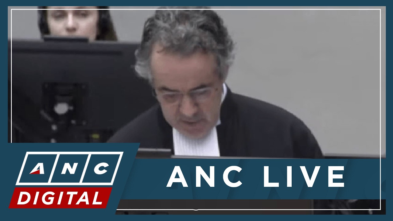 ICC senior trial lawyer lays out incidents in Duterte's crimes against humanity case | ANC