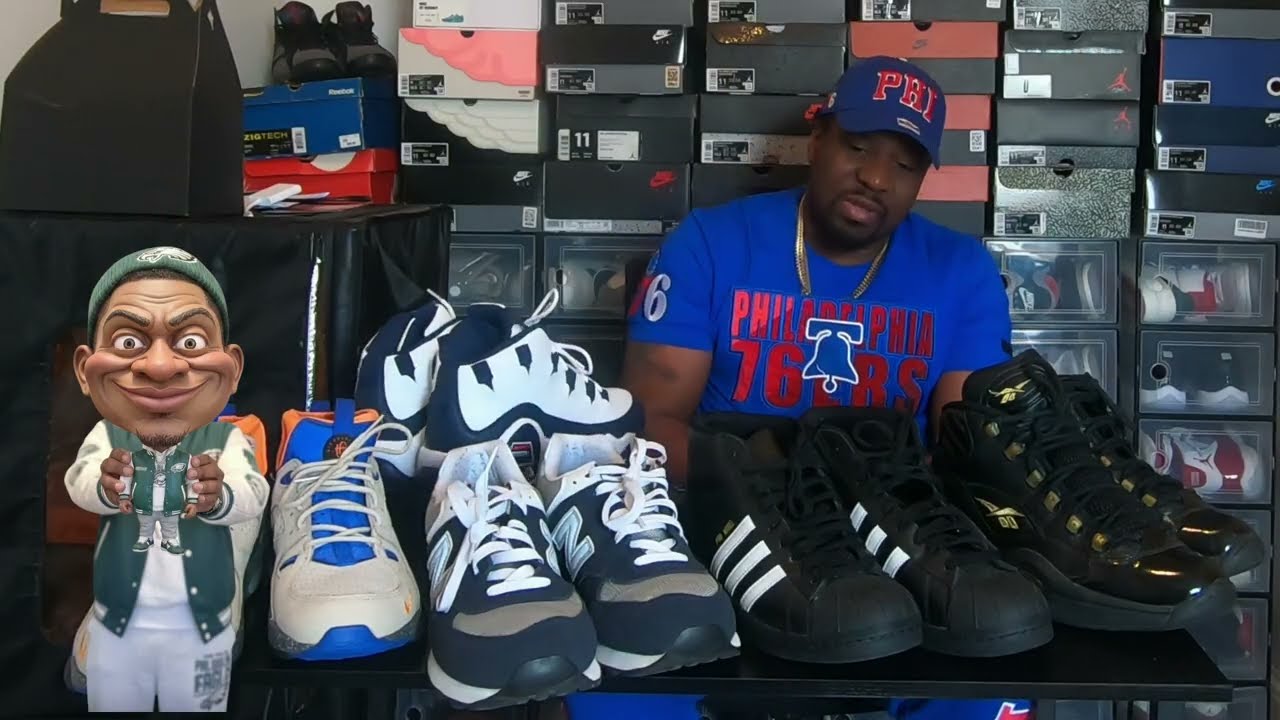 SOME 90'S SNEAKERS THAT'S NOT JORDAN ARE ON DISPLAY TODAY EPISODE 11 BY MUNCH DA SNEAKER HEAD