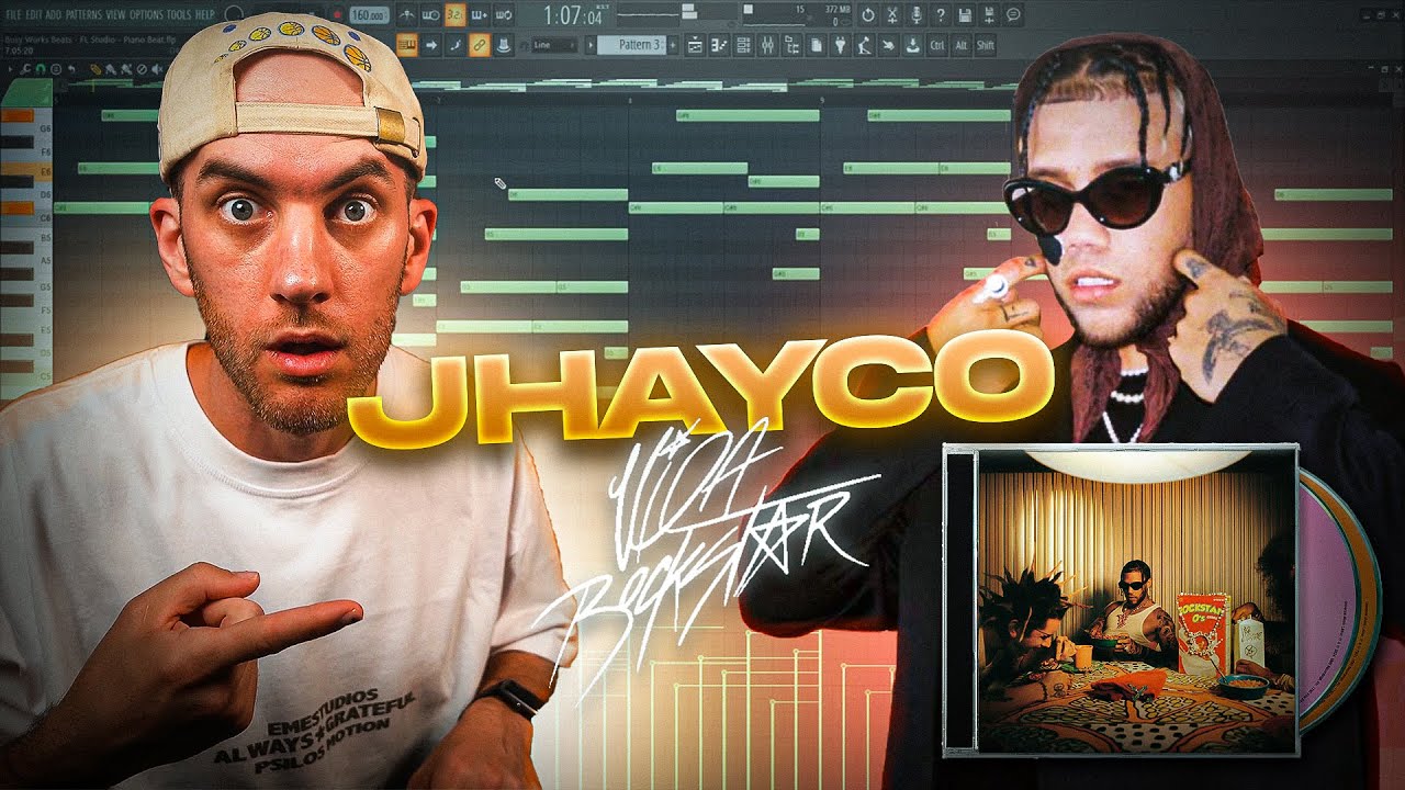 Como HACER un BEAT de REGGAETON estilo JHAYCO (Vida Rockstar) en Fl Studio