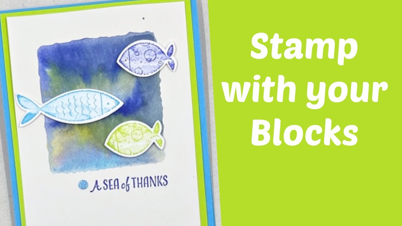 Acrylic Block Watercolor Technique for Amazing Cards You Will Love to Give