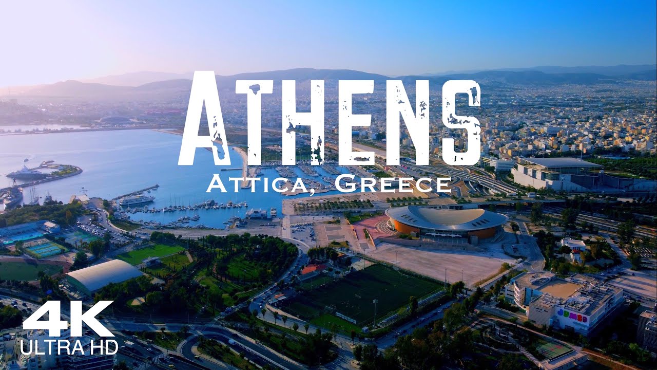 [4K] ATHENS 🇬🇷 &Alpha;&theta;ή&nu;&alpha; | 2 Hour Drone Aerial Relaxation Film Drone Aerial | Greece &Epsilon;&lambda;&lambda;ά&delta;&alpha;