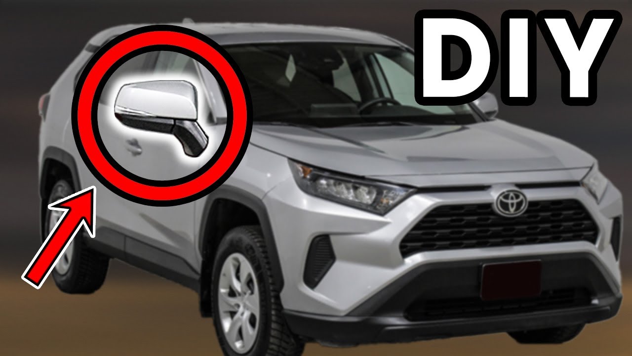 Снятие бокового зеркала Toyota RAV4 2019-2025 своими руками | Как снять боковое зеркало Toyota RAV4