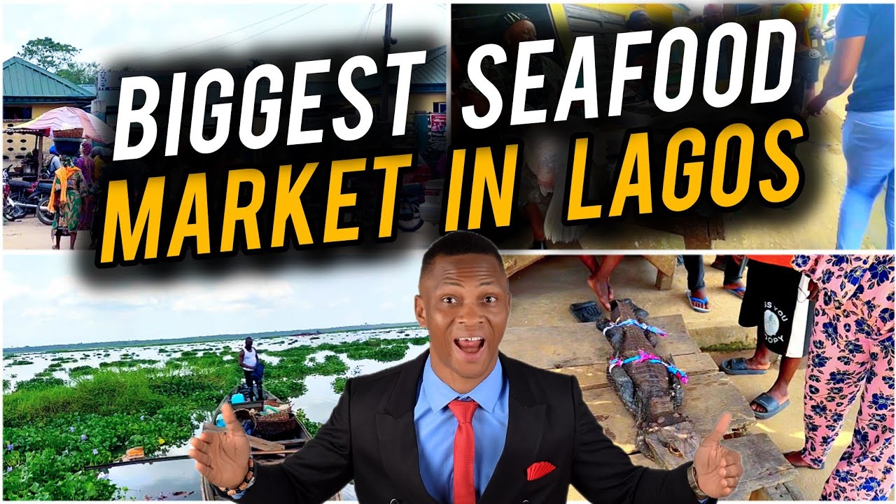 Touring The LARGEST SEAFOOD MARKET IN LAGOS: Epe Fish Market