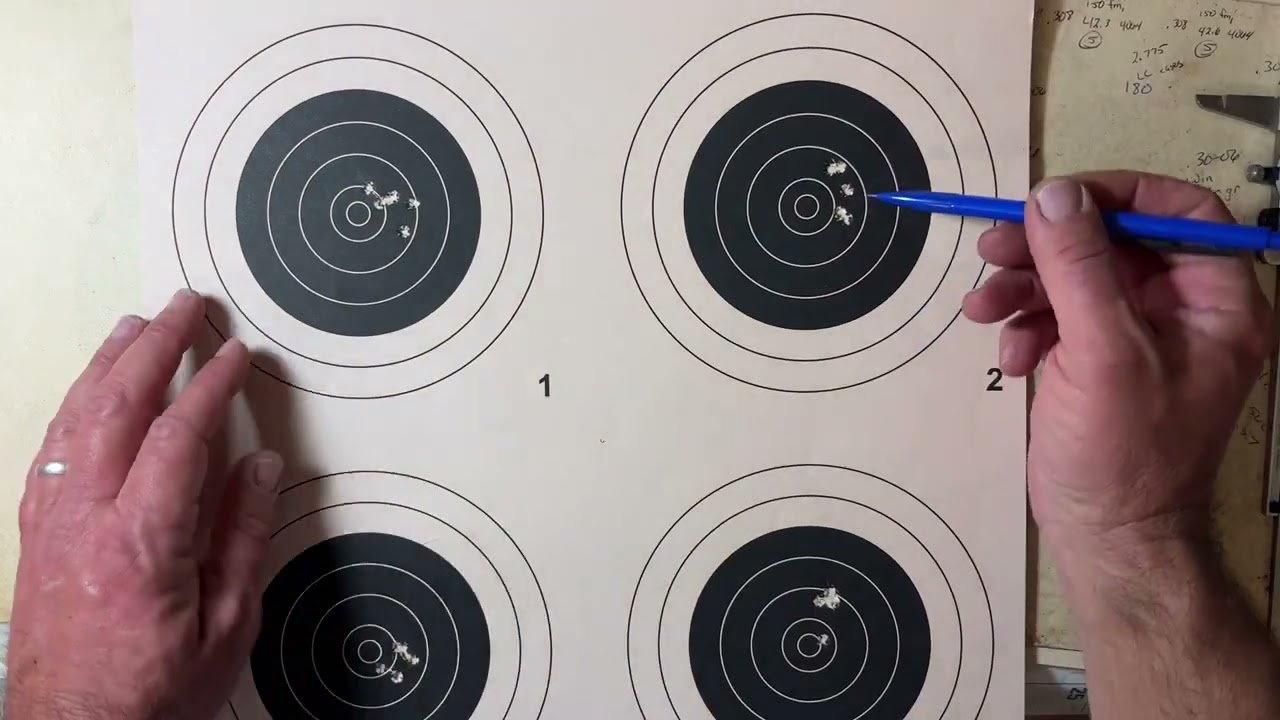 Remington 521-T Ammo Test