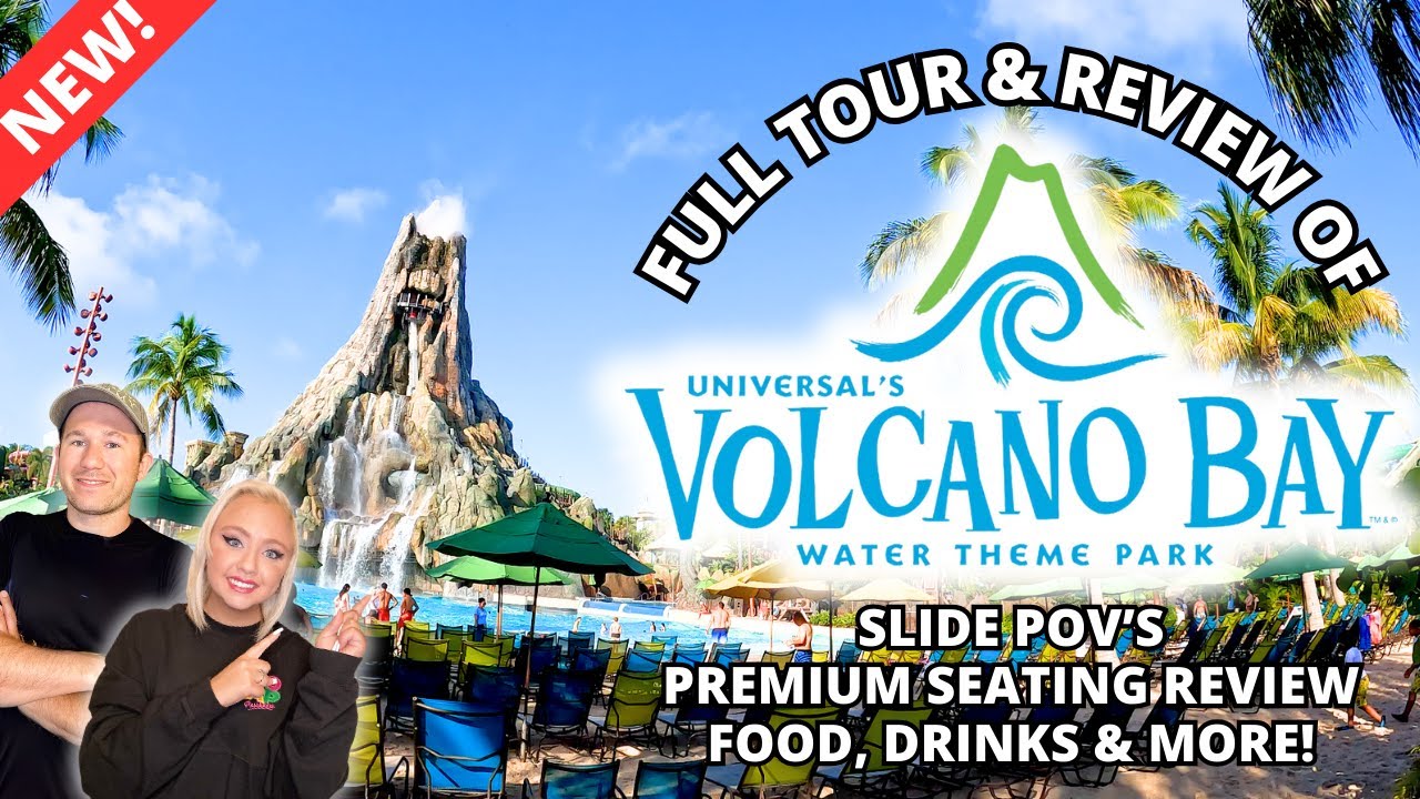 Volcano Bay Water Theme Park: FULL Tour & Review | Slide POV's, Aqua Coaster POV, & More 2024