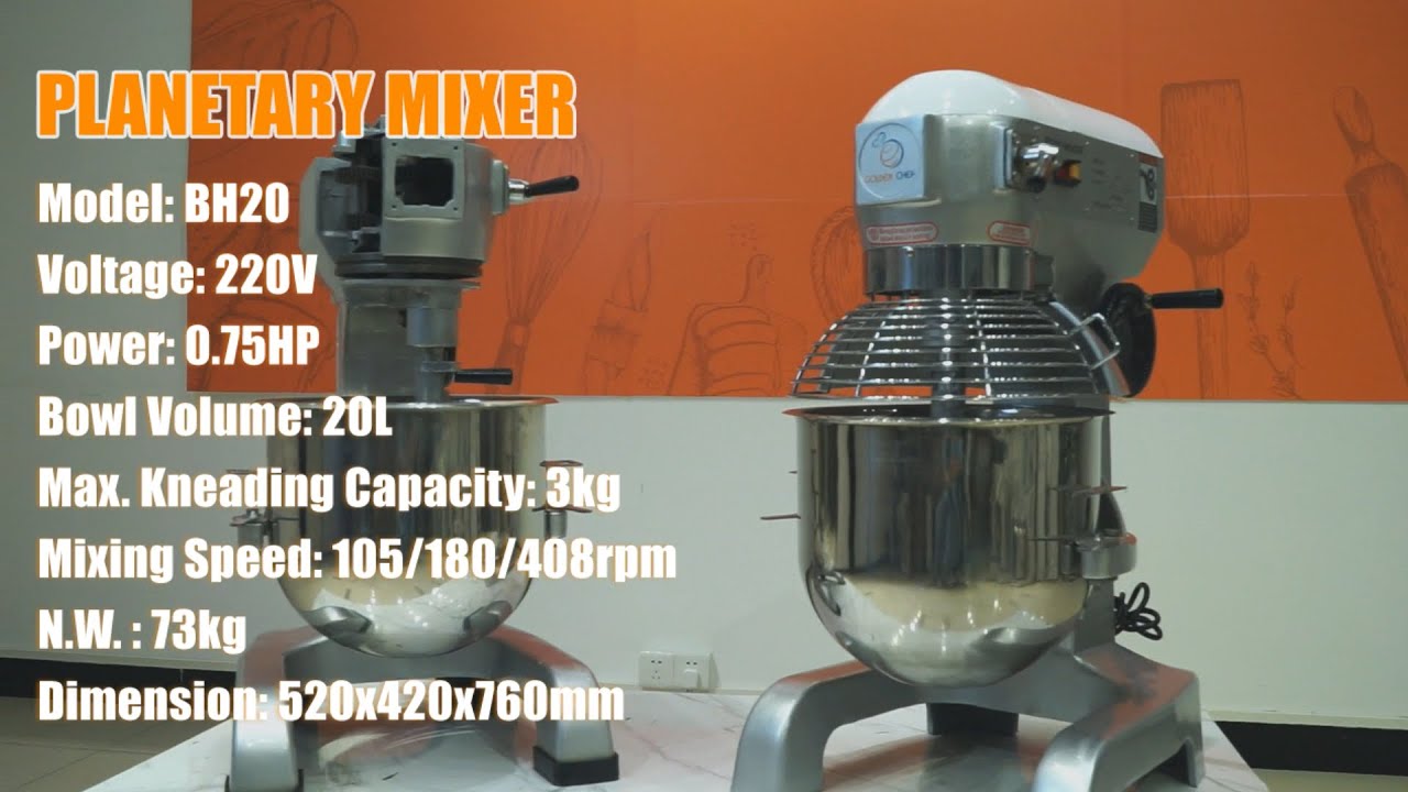 Gear&Belt Drive Economical Standard Planetary Mixer / Batidoras / Keuken Apparatuur