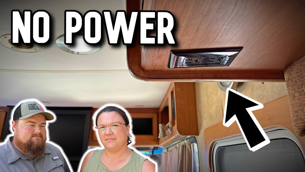 Troubleshooting & Fixing our RV Outlets // 2008 Forest River Georgetown 357 Motorhome Repair