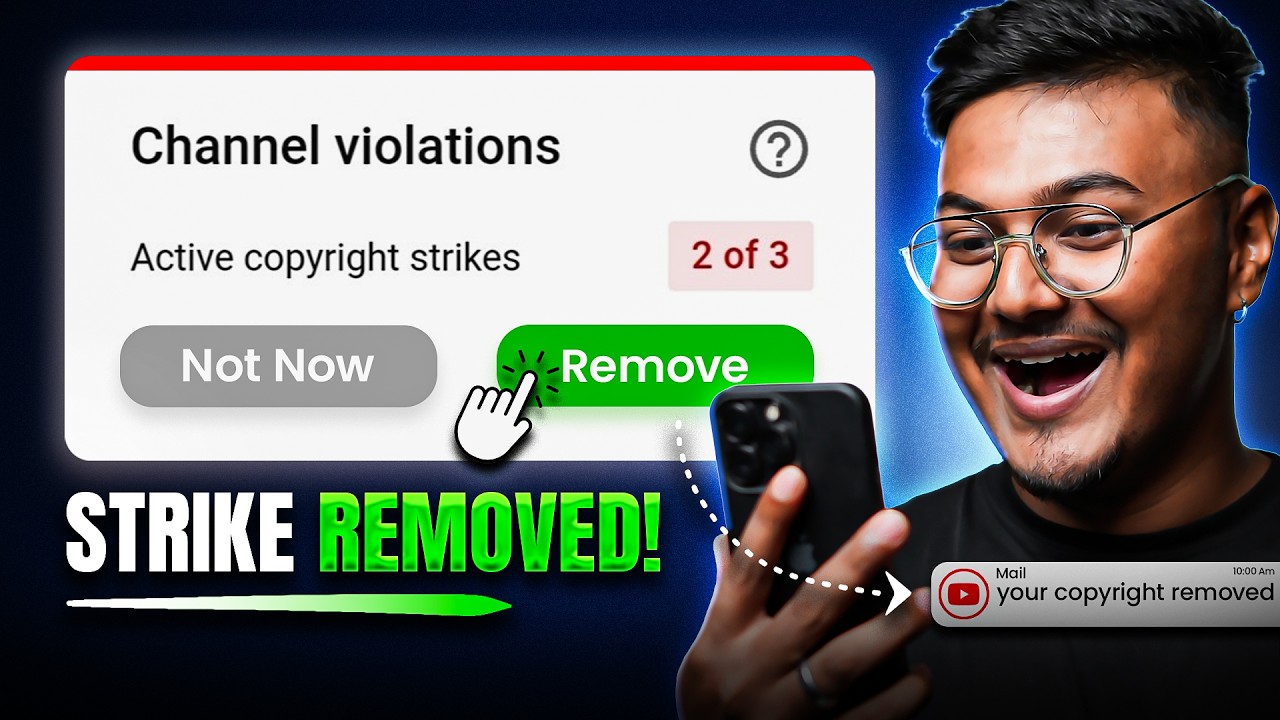 How to Remove Copyright Strike on YouTube | Copyright Strike Kaise Hataye (2026 Update)
