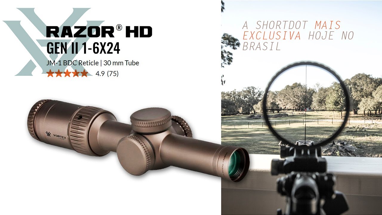 Luneta Vortex Optics Razor® HD Gen II 23 mil reais?