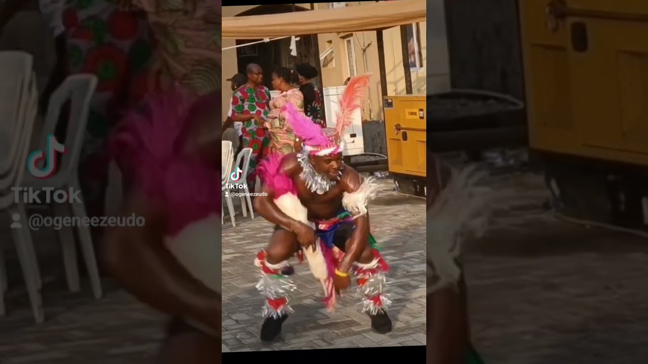 Ogene Ezeudo Live with Ijele the Warrior dancer. #dancevideo #culture #igbodance #viralvideo #ogene