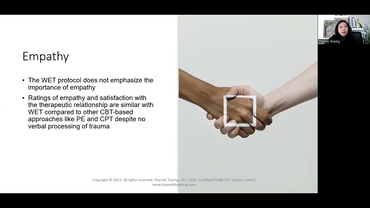 TEAM-CBT Webinar: WET for PTSD