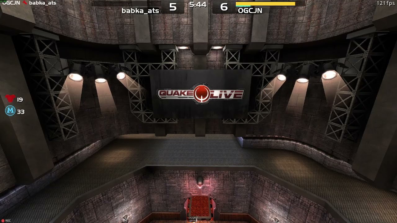 quake live gameplay for clan arena