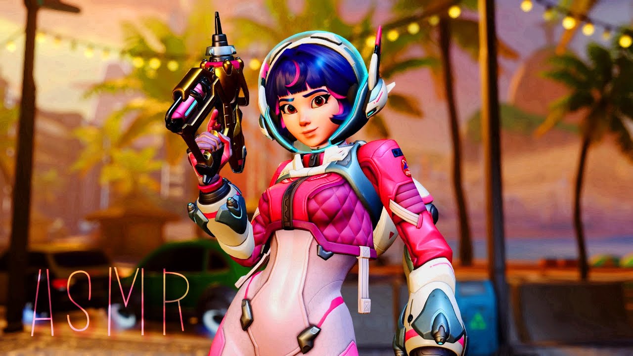 ♡ soft asmr juno gameplay ⋆ ˚｡⋆୨୧˚ overwatch asmr ✧ 💫whispering & keyboard sounds ☽˚｡⋆.