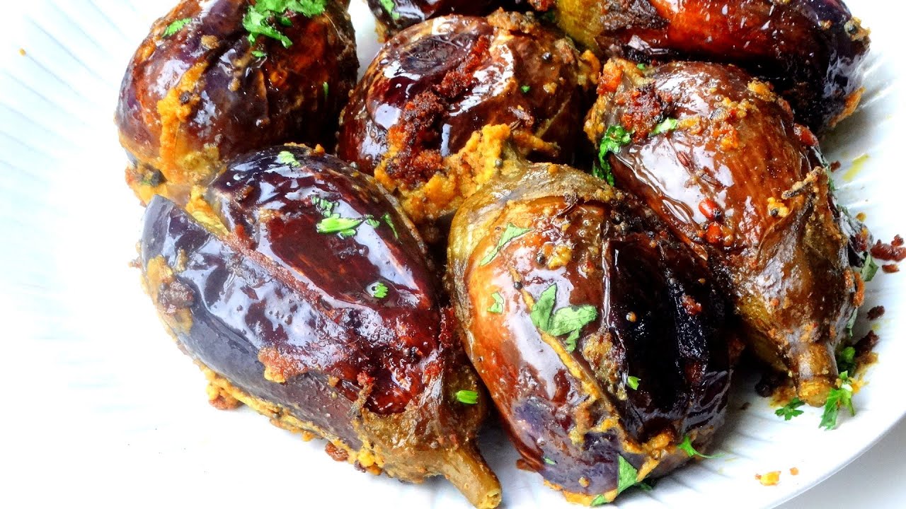 Vankay Karam (No Onion No Garlic) Recipe | Stuffed Brinjal Without Onion Without Garlic | #52