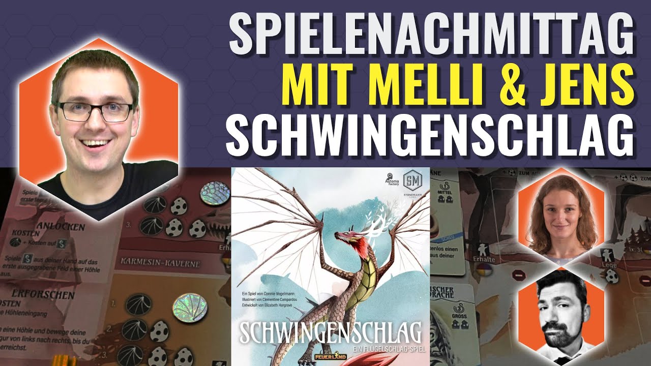 Schwingenschlag - Live Let's Play mit Melli & Jens Merkl