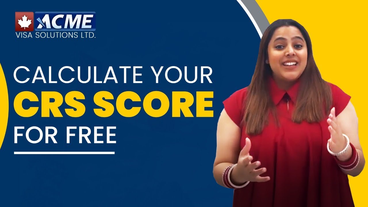 How to Calculate CRS Score for FREE | CRS TOOL | CRS Score Calculator | Comprehensive Ranking System