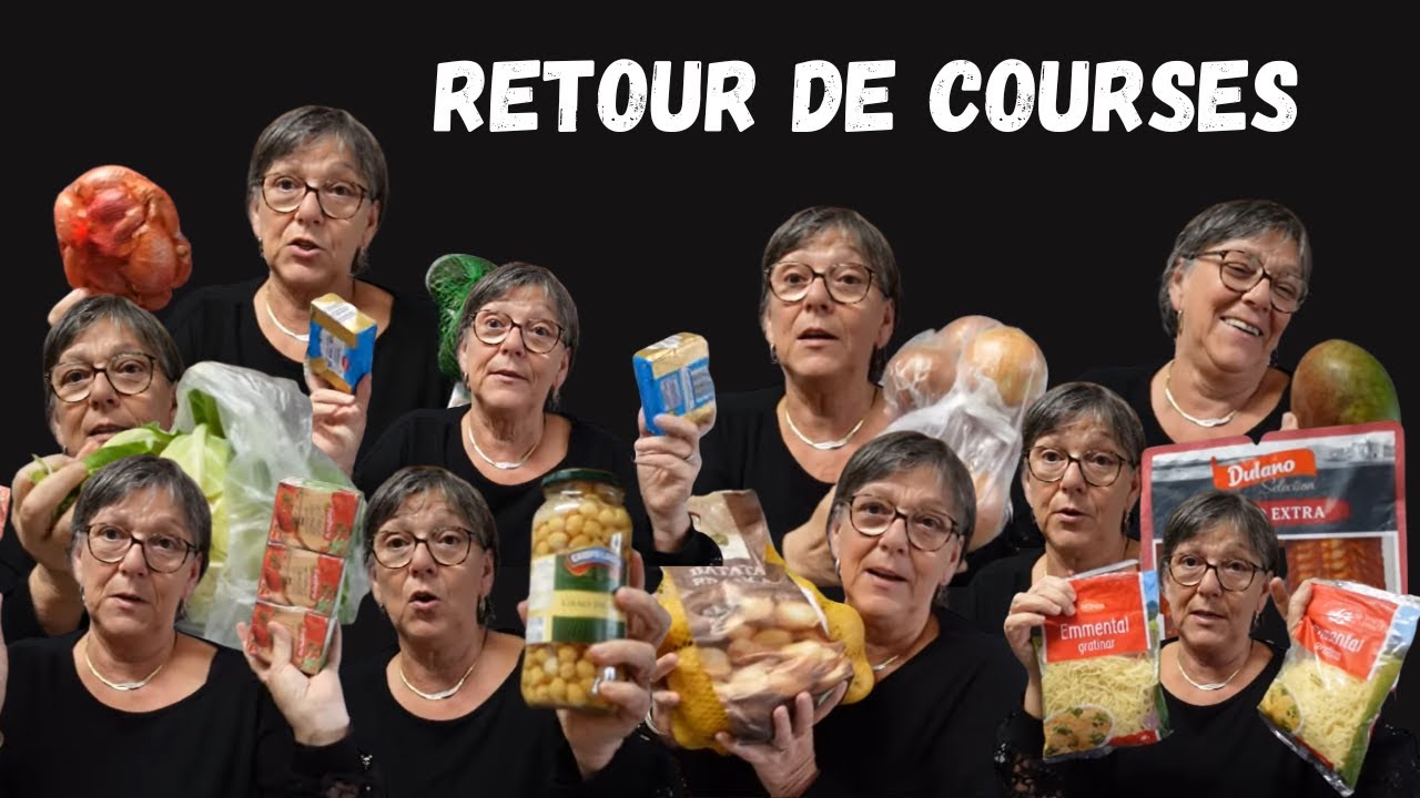 Retour de courses Lidl avec les prix, je refais le plein en restant sur l'essentiel