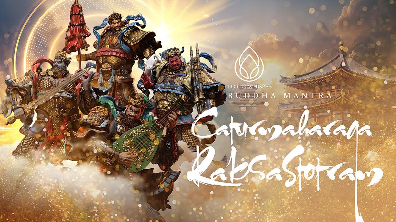 Caturmahārāja Rakṣa Stotram – Four Heavenly Kings Mantra for Protection & Strength 🛡️🙏