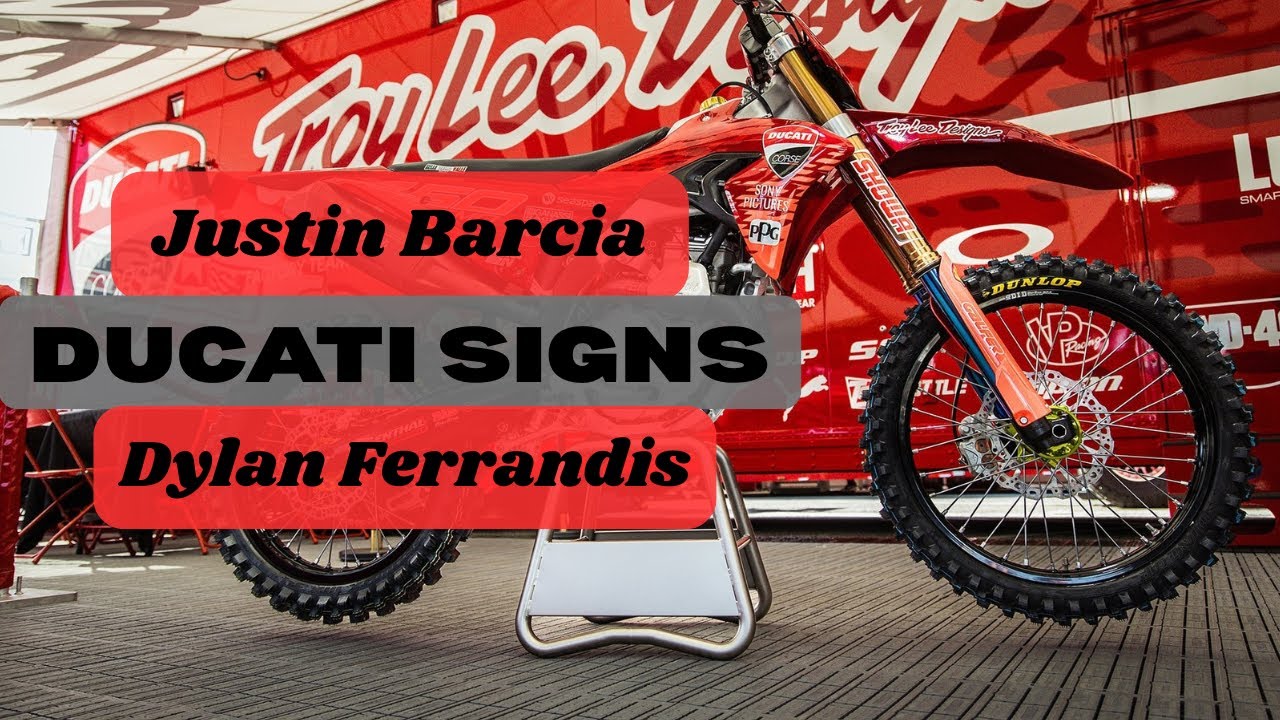Ducati podpisuje kontrakt z Barcią i Ferrandisem na sezon 2026 w Pro Ama Supercross i Motocrss?