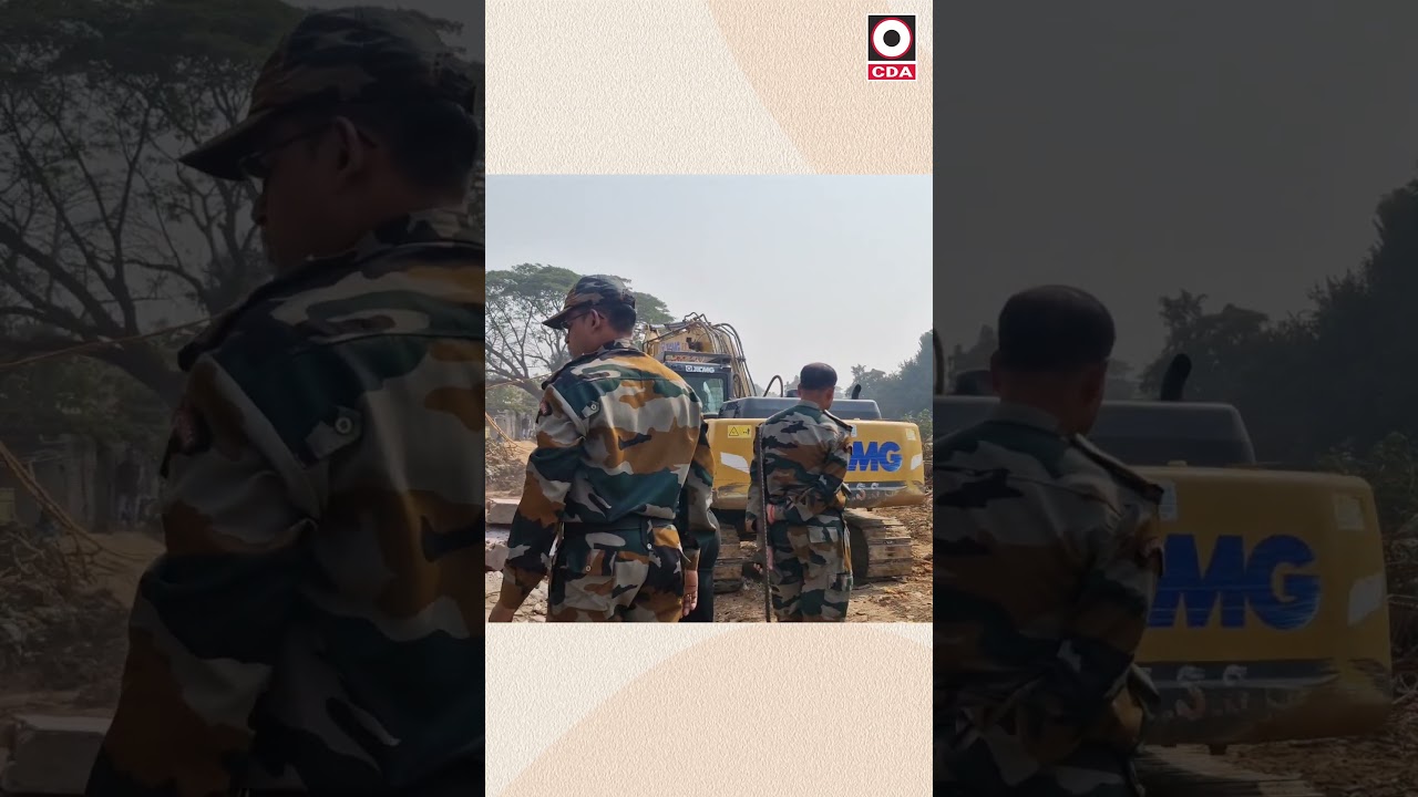CDA Enforcement Wing Conducts Eviction Drive at Berhampuria Basti | CDA Cuttack