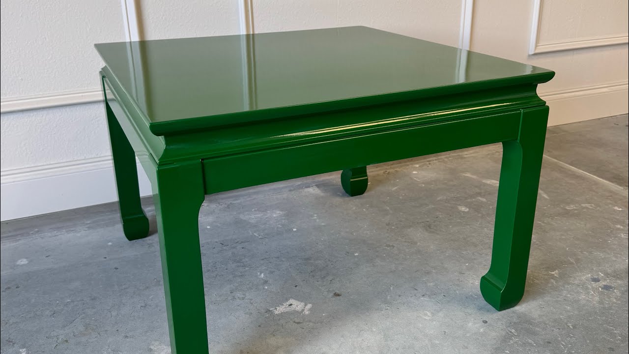 Перекраска мебели – высокоглянцевая краска на водной основе Fine Paints of Europe Bottle Green в ...